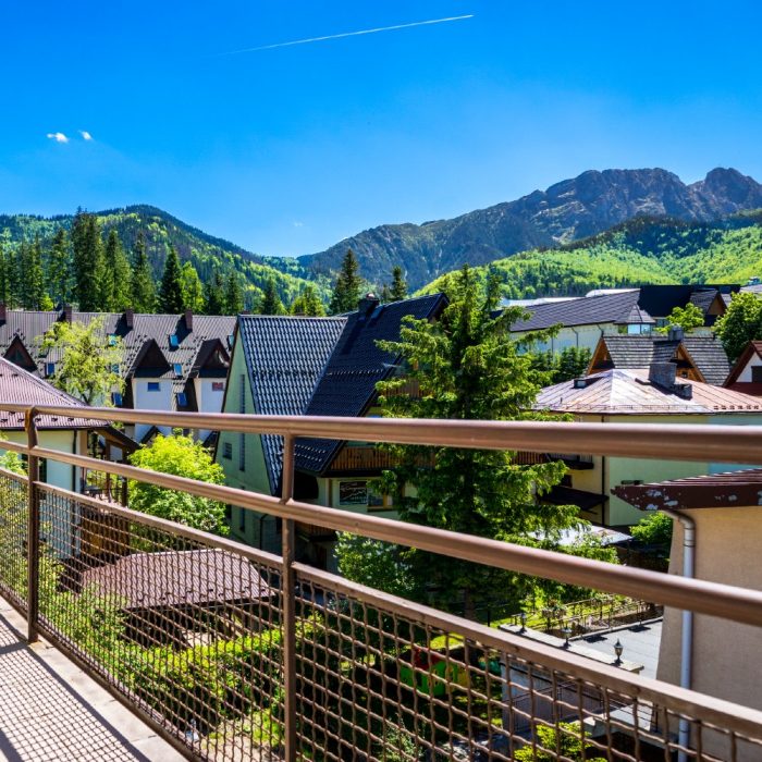 AMI Zakopane noclegi widok na góry